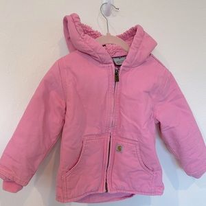 Carhartt Toddler Pink Jacket